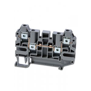 AVK4CC(серый), 325209 Клеммник 4-х выводной, 4 мм.кв.