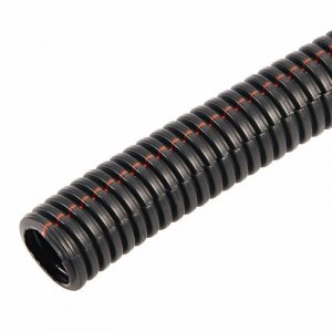 Труба автомобильная гофрированная ПП ø12,7 мм, разрезная, негорючая (бухта 50 м/уп.)  DKС