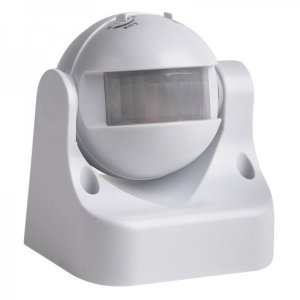 Датчик движения настенный ДДС 02, 180°,1200Вт,10-2000Лк, 12 м,10-420 сек,IP44 REXANT