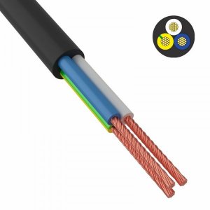 Провод ПВС 3x0,75 мм², 200 м., черный, ГОСТ  (ККЗ)