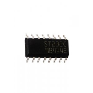 ST232BDR, [SOP-16]; RS232 ICs ROHS;  ST232BDR=(ST)