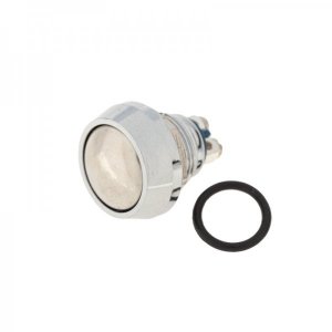 Кнопка  антивандальная Ø12  Б/Фикс (2с винт) (ON)-OFF сфера (A12-A3) REXANT