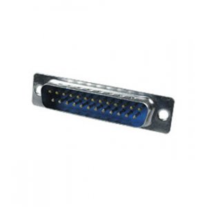 DB-25M, вилка D-SUB 25 pin пайка на кабель (аналог DS1033-25MBNSISS)