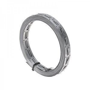 Монтажная перфорированная лента для теплого пола 20х0,55 мм (10 м)