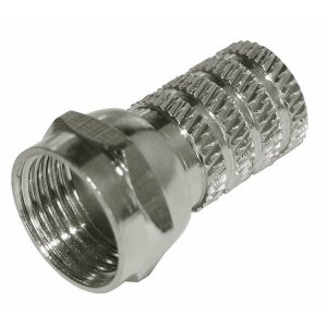 F-разъем RG-59, L=19 мм,  цинк  PROconnect