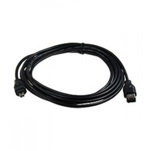 XYC093 3 M  BLACK, Кабель IEEE 1394 "fire wire" 4pin/6pin 3м