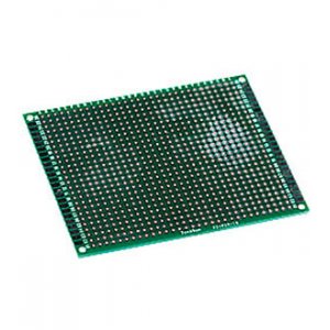 ПЛАТА МАКЕТНАЯ 70ММ Х 90ММ PCB ШАГ2.54ММ, двухсторонняя