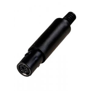 MDN-3F, разъем MiniDIN гнездо на кабель