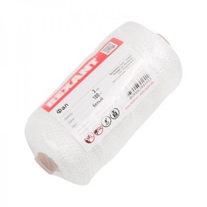 Фал плетеный "REXANT" 3мм 100м (белый)