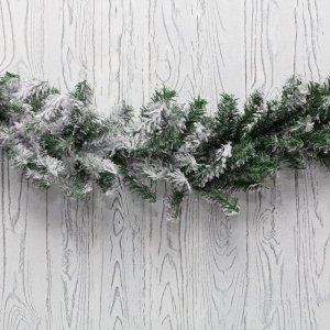Заснеженный еловый шлейф 2.7 м, Ø 26 см, ПВХ