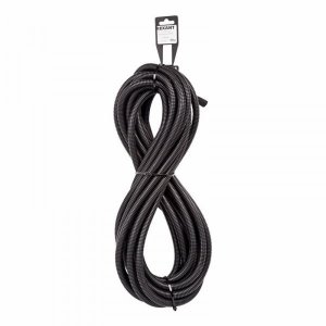 Трубa автомобильная гофрированная ПП ø9,8 мм, разрезная, (бухта 10 м/уп.)