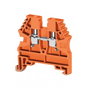 AVK2,5 (оранжевый), 304127RP Клеммник на DIN-рейку 2,5мм.кв.