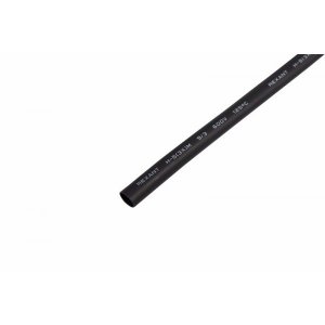 Термоусадка клеевая  9,0 / 3,0 мм, черная (упак. 10 шт. по 1 м)  REXANT