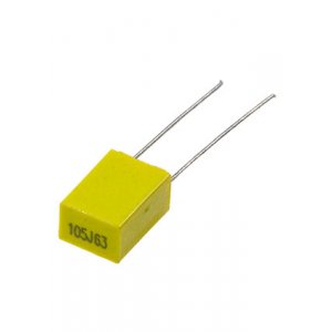 JMEB105J0063DH0520, Конденсатор плёночный 1uF 10% 63Vdc P=5mm 5*10*7.2 аналог B32529C105K
