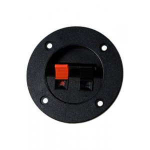 CH1-0408B, клеммник нажимной 2 контакта круг. 75мм