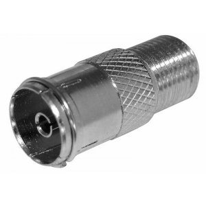 Переходник PROconnect гнездо F-гнездо TV с кольцом