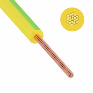 Провод ПуГВ (ПВ-3)  2,5 мм², 500м., ж/з, ГОСТ (ККЗ)