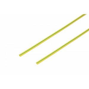 Термоусадка   1,5 / 0,75 мм, желто-зеленая (упак. 50 шт. по 1 м)  REXANT