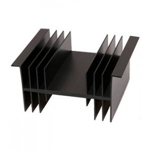 HS 135-100, радиатор алюминиевый  100x122x60