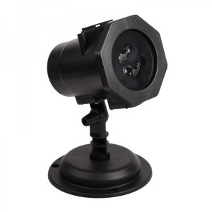 LED проектор, 12 сменных слайдов, цвет RGBW (трансформатор на 12В)