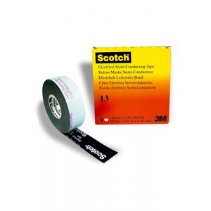 Scotch 13-19, самослипающаяся полупроводящая лента, 19мм х 4,5м