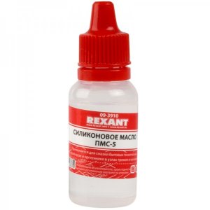 Силиконовое масло REXANT,  ПМС-5, 15 мл, носик, (Полиметилсилоксан)