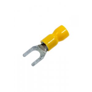 НВИ 6.0 5, наконечник вилочный изолированный под винт М5 на провод 2.5-6.0 (SG57634)