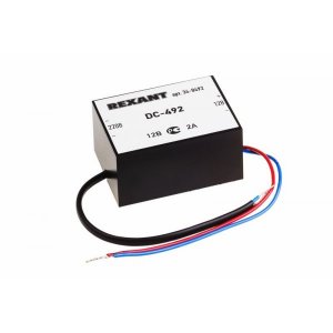 Блок питания стабилизированный 12В, 2А, внутренняя установка DC-492