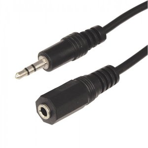 Шнур Стерео 3,5 мм гнездо - Стерео 3,5 мм штекер, длина  1,5 мeтра  REXANT