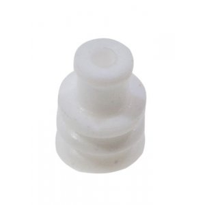 501015, Аналог 828905-1 уплотнитель для контактов MCP2.8K, JPT на провод 1,5-2,5кв.мм, белый