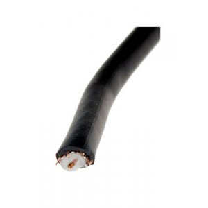 RG-58A/U CU ЧЕРНЫЙ БУХТА, RG-58A/U коакс. каб., 50 Ом,жила Cu, черн