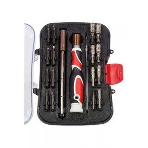 6096A, отвертка с насадками 19 предметов