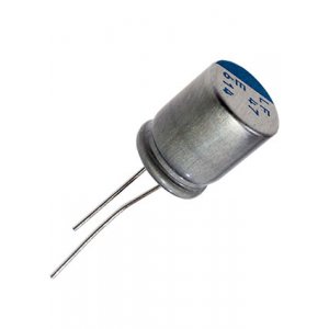 PLF1E470MDO2, конденсатор электролитический 47мкФ 25В 105C 2000ч 10*13 LOW ESR (К50-35)