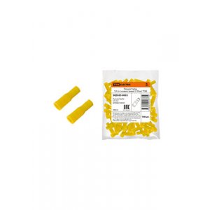 SQ0505-0003, РшИм 5,5-6-4 штекер изолированная желтый на провод 6 мм2