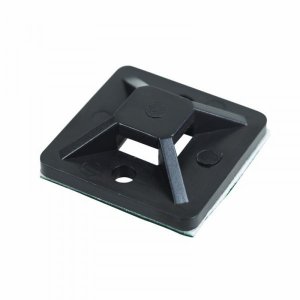 Площадка самоклеящаяся 25 х 25 мм, черная (упак. 100 шт)  REXANT