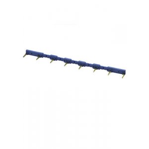 095.18.0, 8-полюсный шинный соединитель для розеток 95.03, 95.05; черный