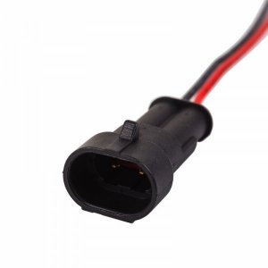 DJ7021-1.5-11 Автомобильный разъем штекер с проводом 20см (10шт)