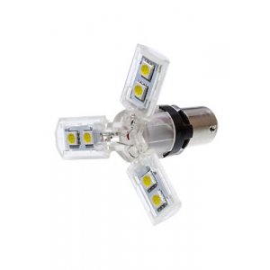 LED-L0935 White BAY15D 12V, Автолампа белая