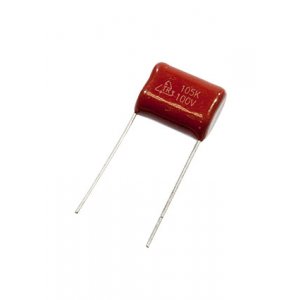 1UF X 100V (CL21), К73-17 металлопленочный конденсатор 1мкФ 100В  10^5vv