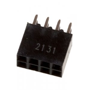 534206-4, 08 MODII VRT DR CE 100/115 (Аналог РОЗЕТКА РВD-8)