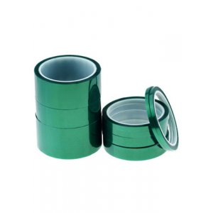 HTPTG-12, РЕТ термоскотч зеленый 204С 12мм