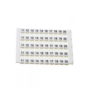 DY5 (11...20), 505021 Горизонтальная маркировка  (11...20) 1 пластина - 50 шт.