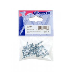 61428, шуруп универ. оцинк. 4.5х20