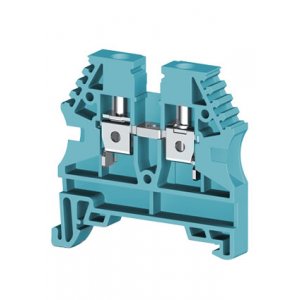 AVK4 (синий), 304131RP Клеммник на DIN-рейку 4мм.кв.