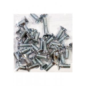 Винт с потайной головкой М4х10 DIN 965, сталь С1008, шлиц PHILLIPS №2, 35 шт.