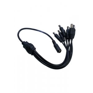 14-0317, разветвитель питания 5.5х2.1 гнездо - 9 шт. 5.5х2.1 штекер