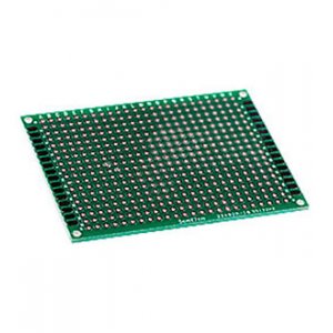 ПЛАТА МАКЕТНАЯ 50ММ Х 70ММ PCB ШАГ2.54ММ, двухсторонняя