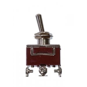 KN3C-102A, тумблер ON-ON, 3 винтовых контакта 10А 250В