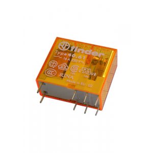 40.61.9.024.4000, Реле 24VDC 1 Form C  16А