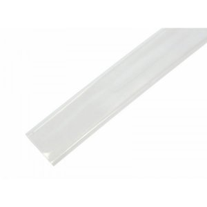 Термоусадка 25,0 / 12,5 мм, прозрачная (горючая) (упак. 10 шт. по 1 м)  REXANT